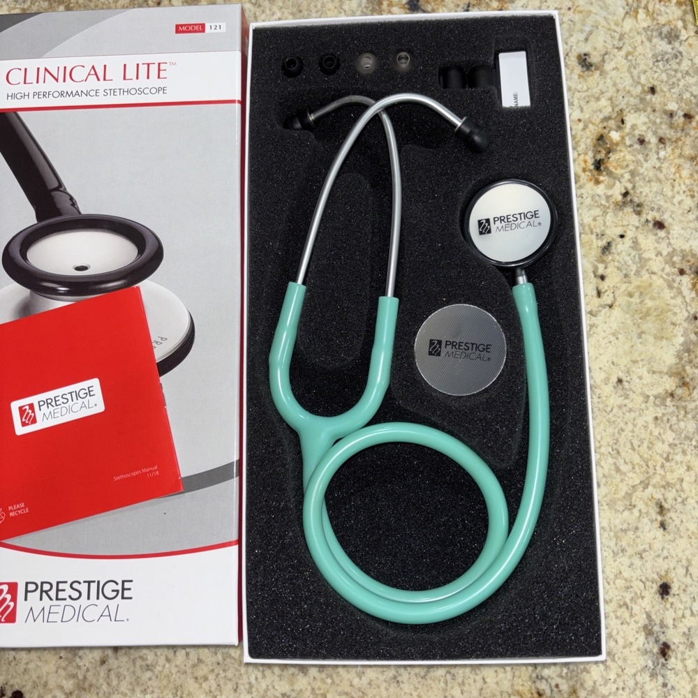 prestige Medical sethoscope clinical Lite High Performance Model 121 Green
